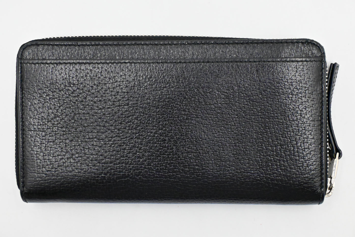 Tiffany & Co. Long Zippy Wallet in Black Leather