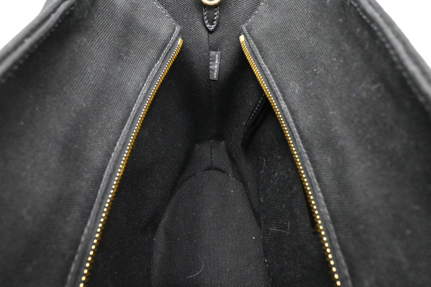 Prada Wicker Basket Bag in Black Canvas