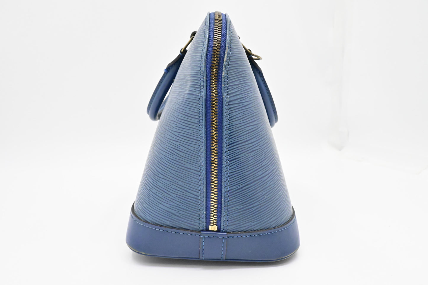 Louis Vuitton Alma PM in Blue Epi Leather