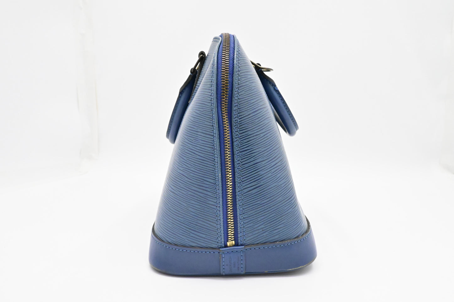 Louis Vuitton Alma PM in Blue Epi Leather
