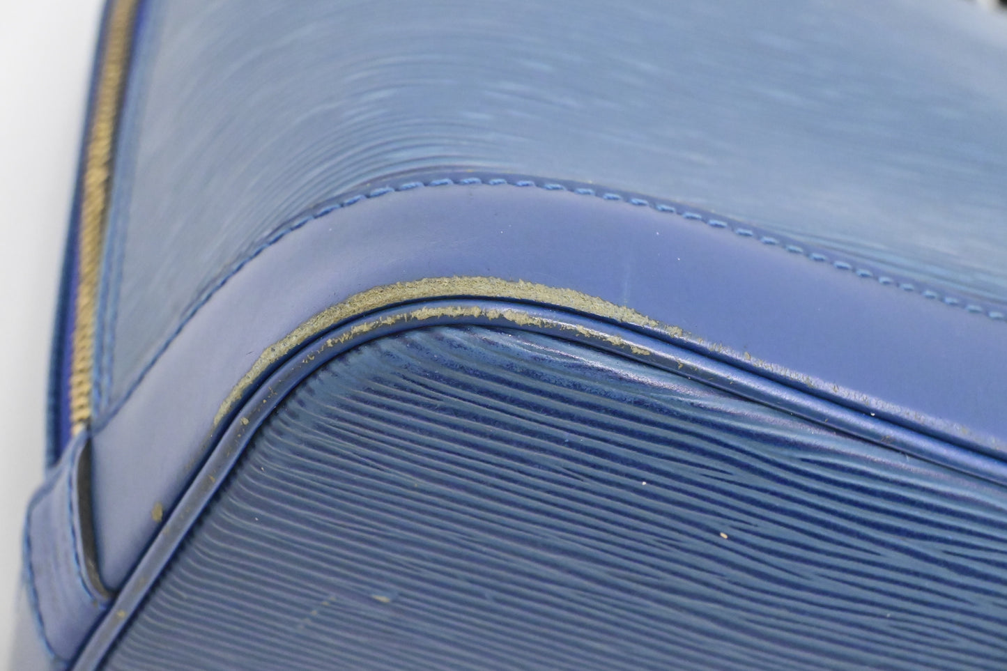 Louis Vuitton Alma PM in Blue Epi Leather