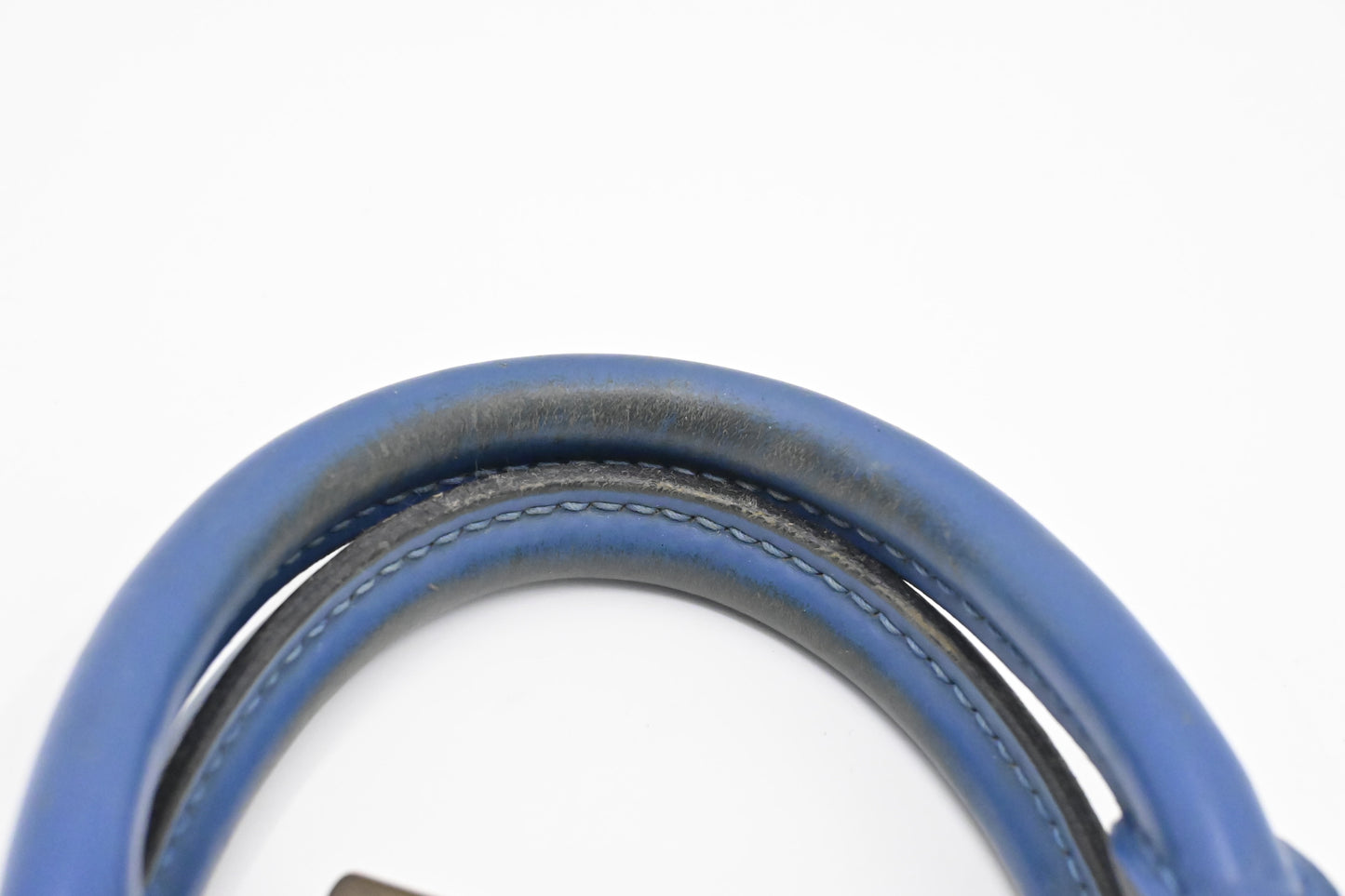 Louis Vuitton Alma PM in Blue Epi Leather