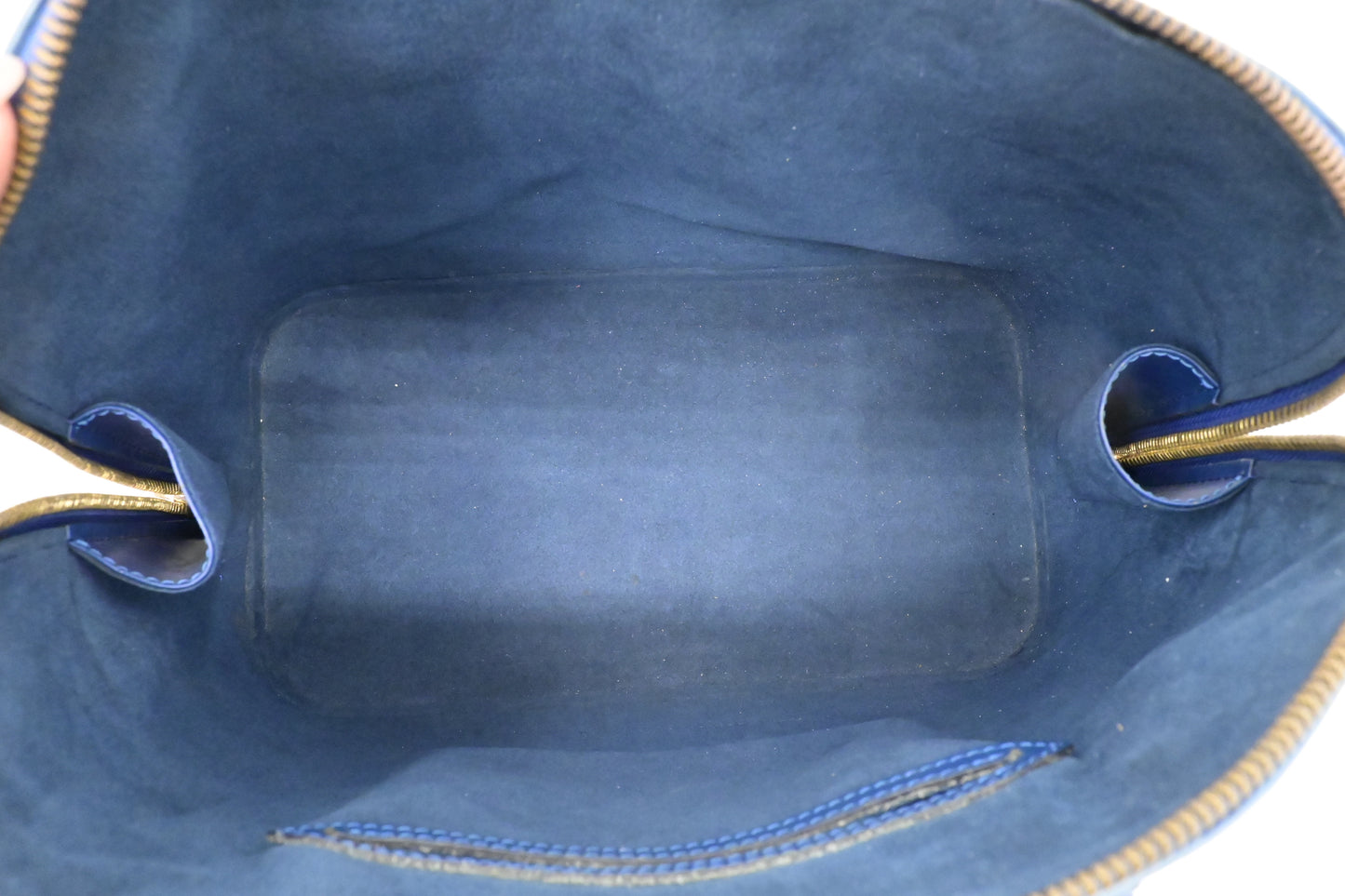 Louis Vuitton Alma PM in Blue Epi Leather