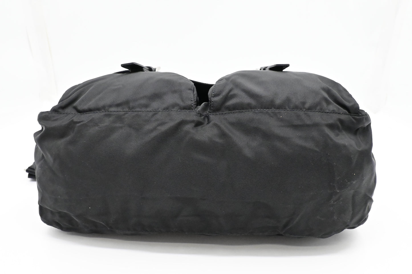 Prada Messenger Bag in Black Nylon Canvas