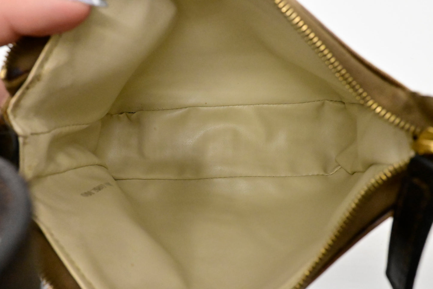 Fendi Pochette in Zucca Coated Canvas