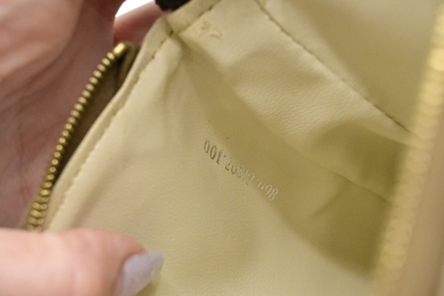 Fendi Pochette in Zucca Coated Canvas