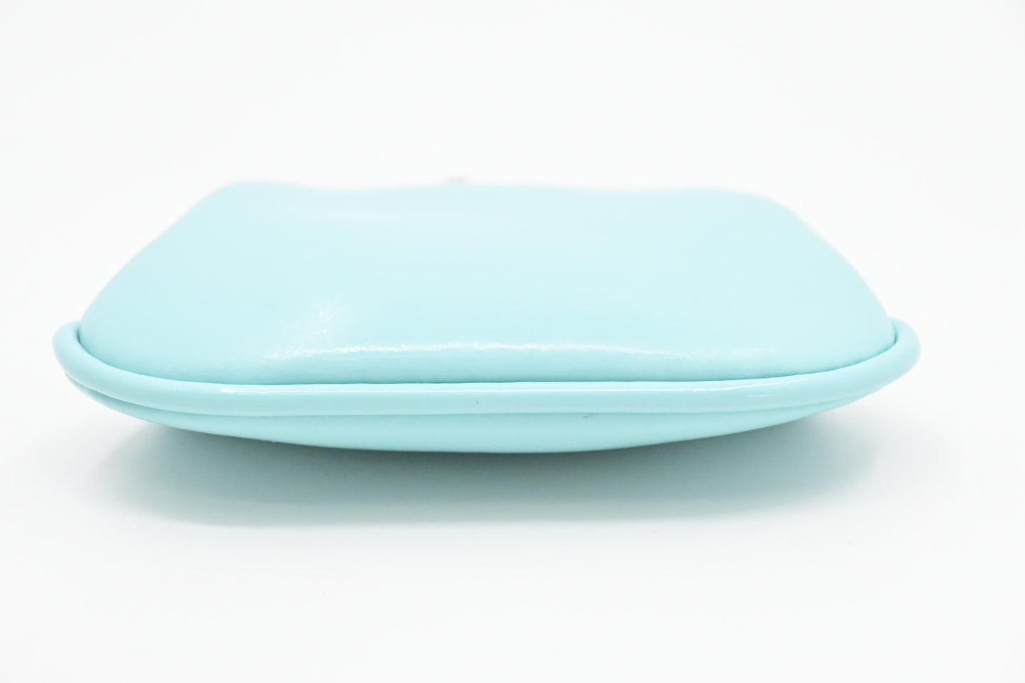 Tiffany & Co. Kisslock Coin Case in Blue Leather