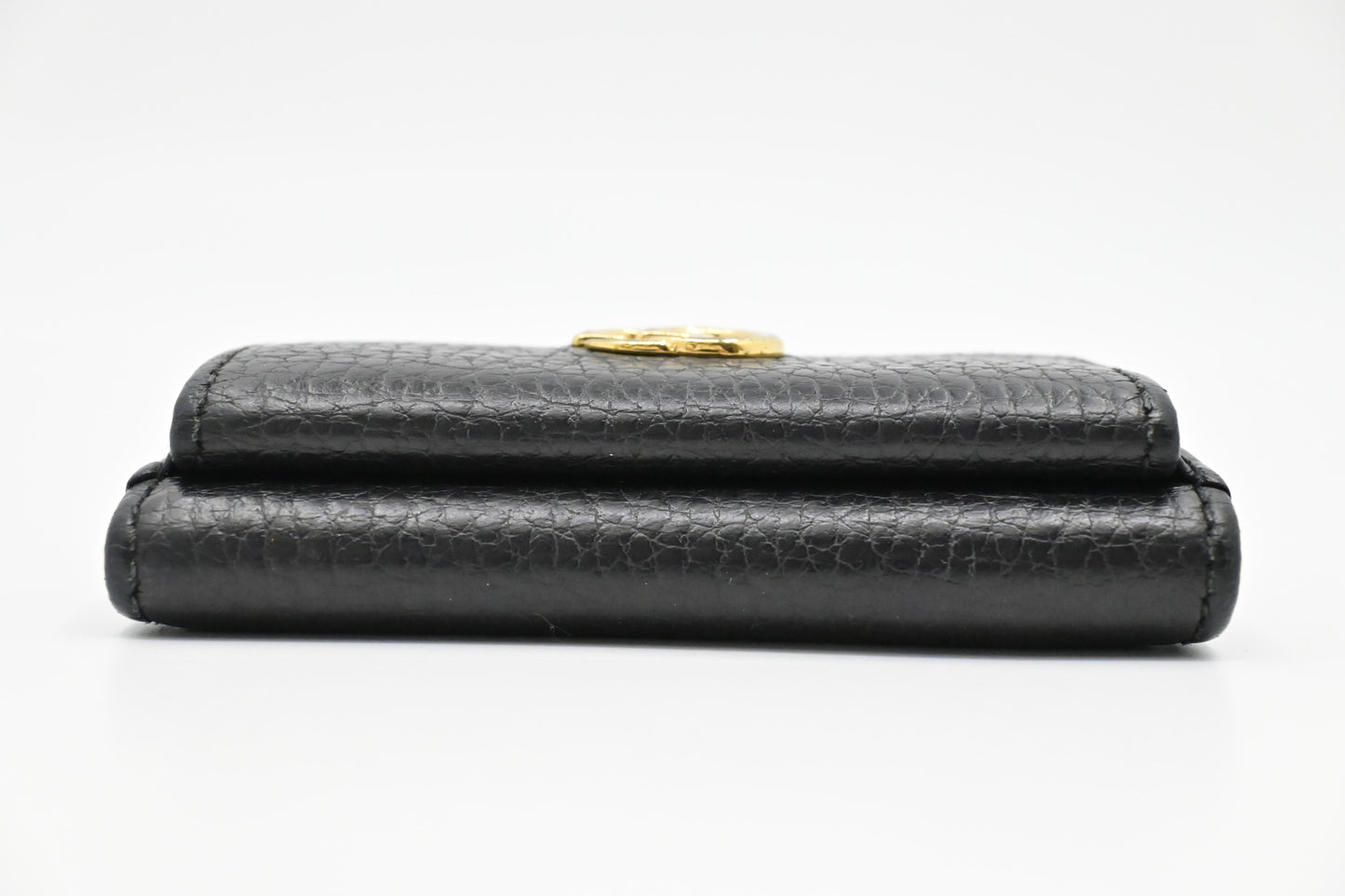 Gucci Compact Wallet in Black Leather