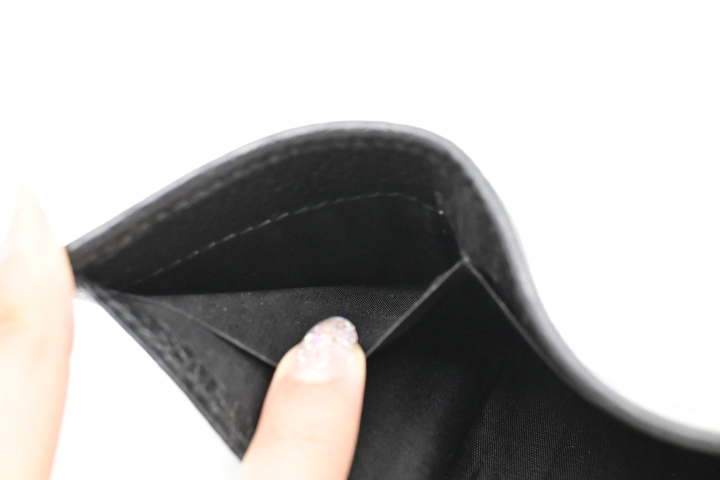Gucci Compact Wallet in Black Leather