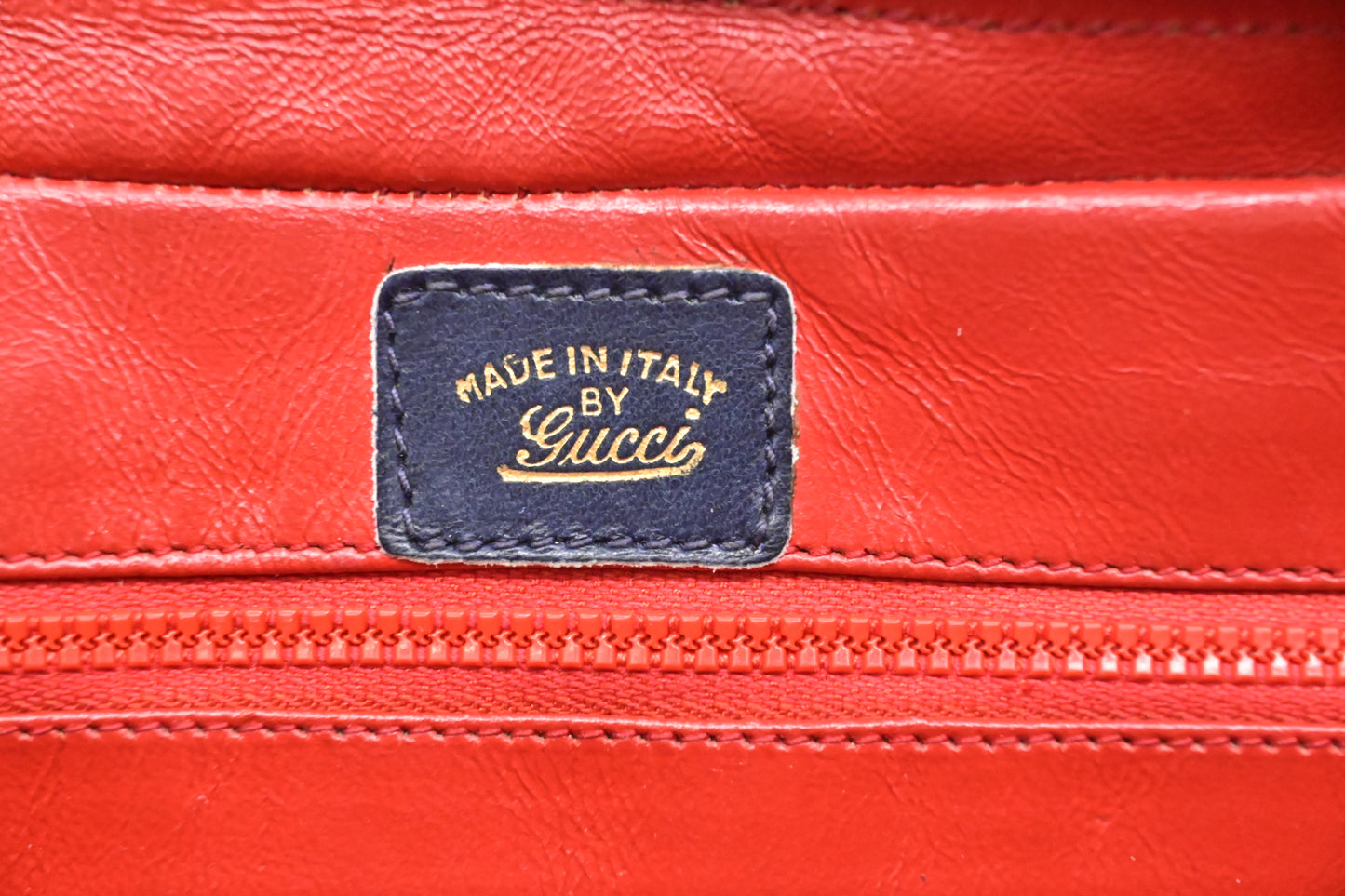 Gucci Crossbody in Navy Blue Leather