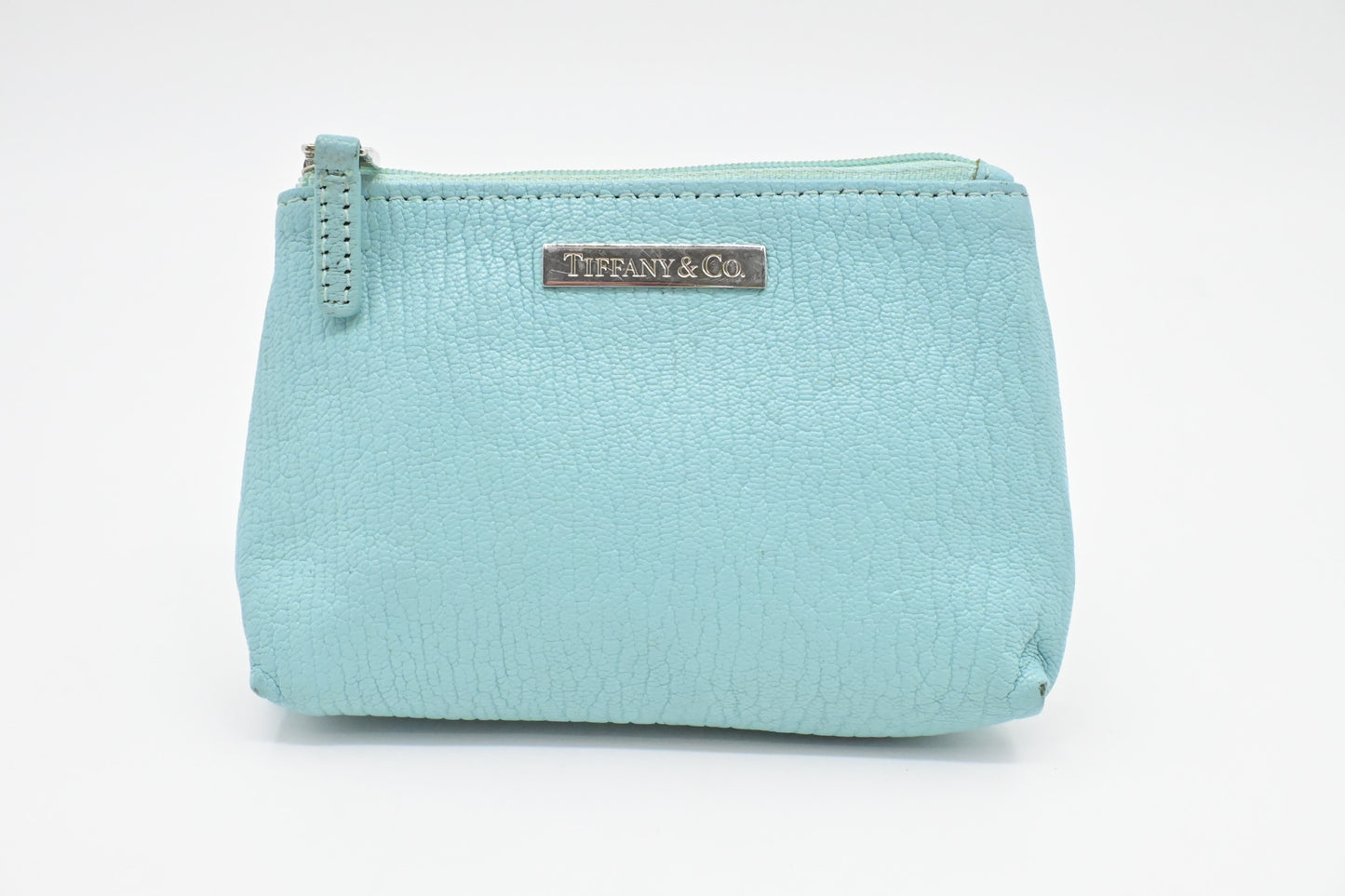 Tiffany & Co. Pouch in Tiffany Blue Leather
