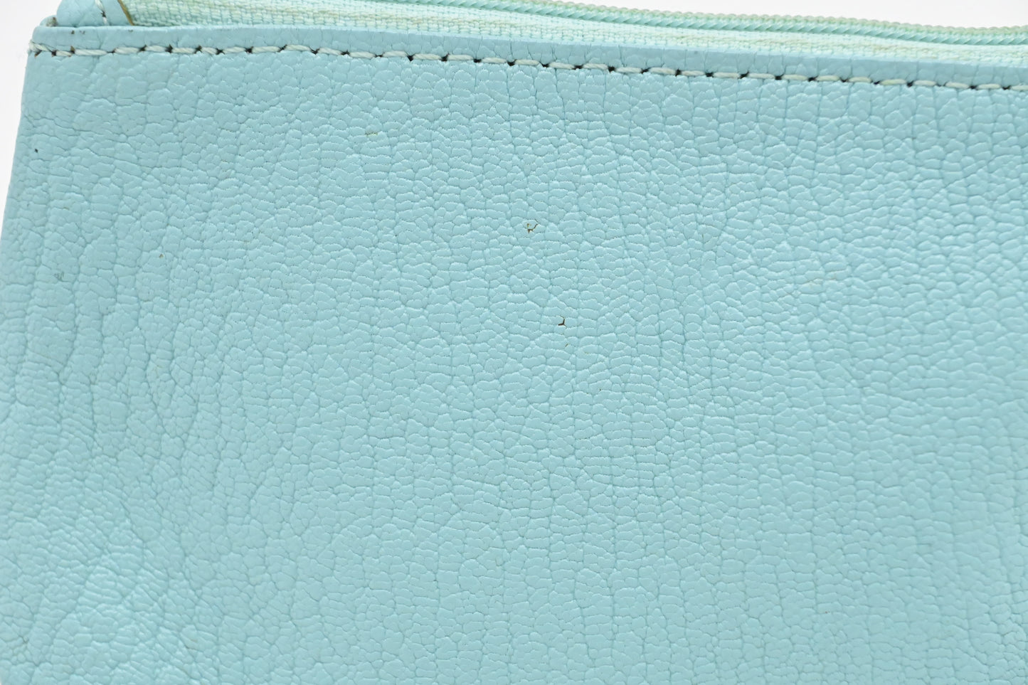 Tiffany & Co. Pouch in Tiffany Blue Leather