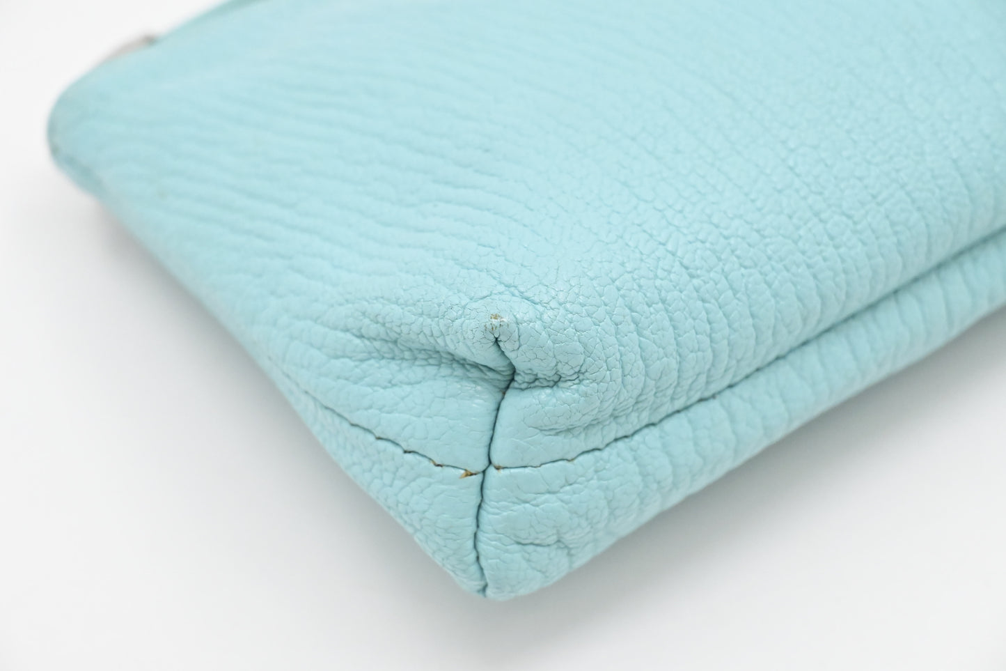 Tiffany & Co. Pouch in Tiffany Blue Leather