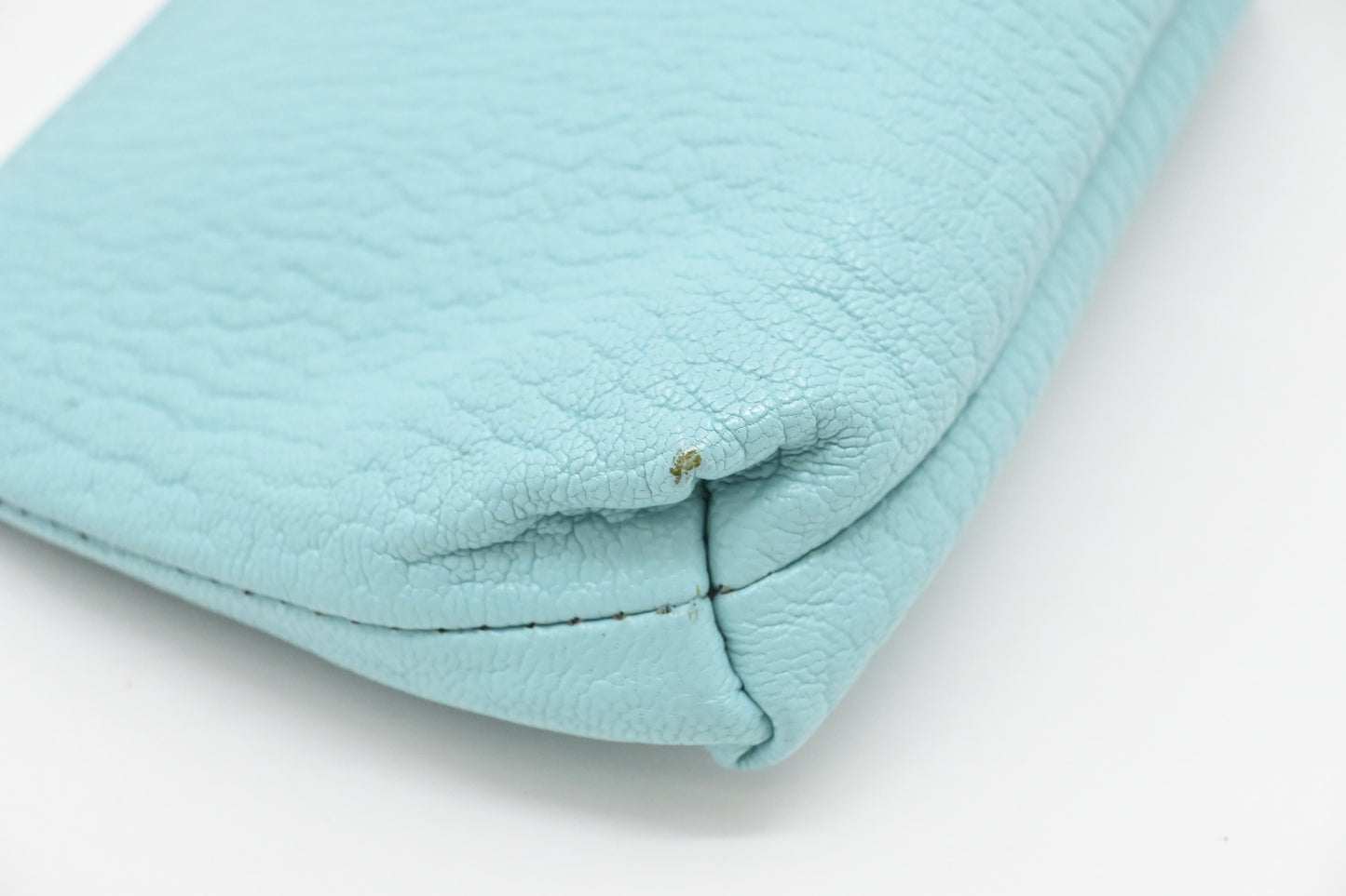 Tiffany & Co. Pouch in Tiffany Blue Leather