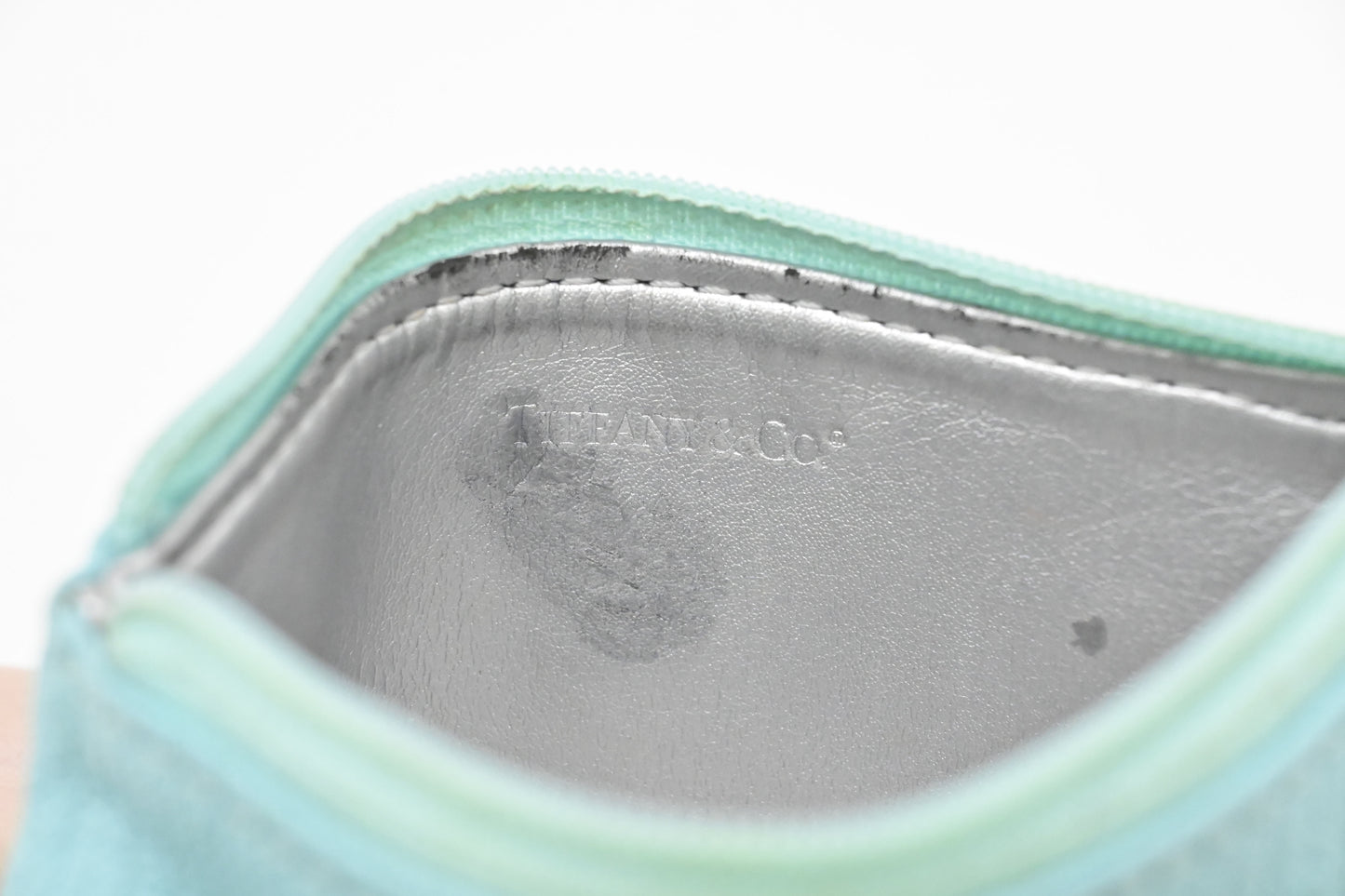 Tiffany & Co. Pouch in Tiffany Blue Leather