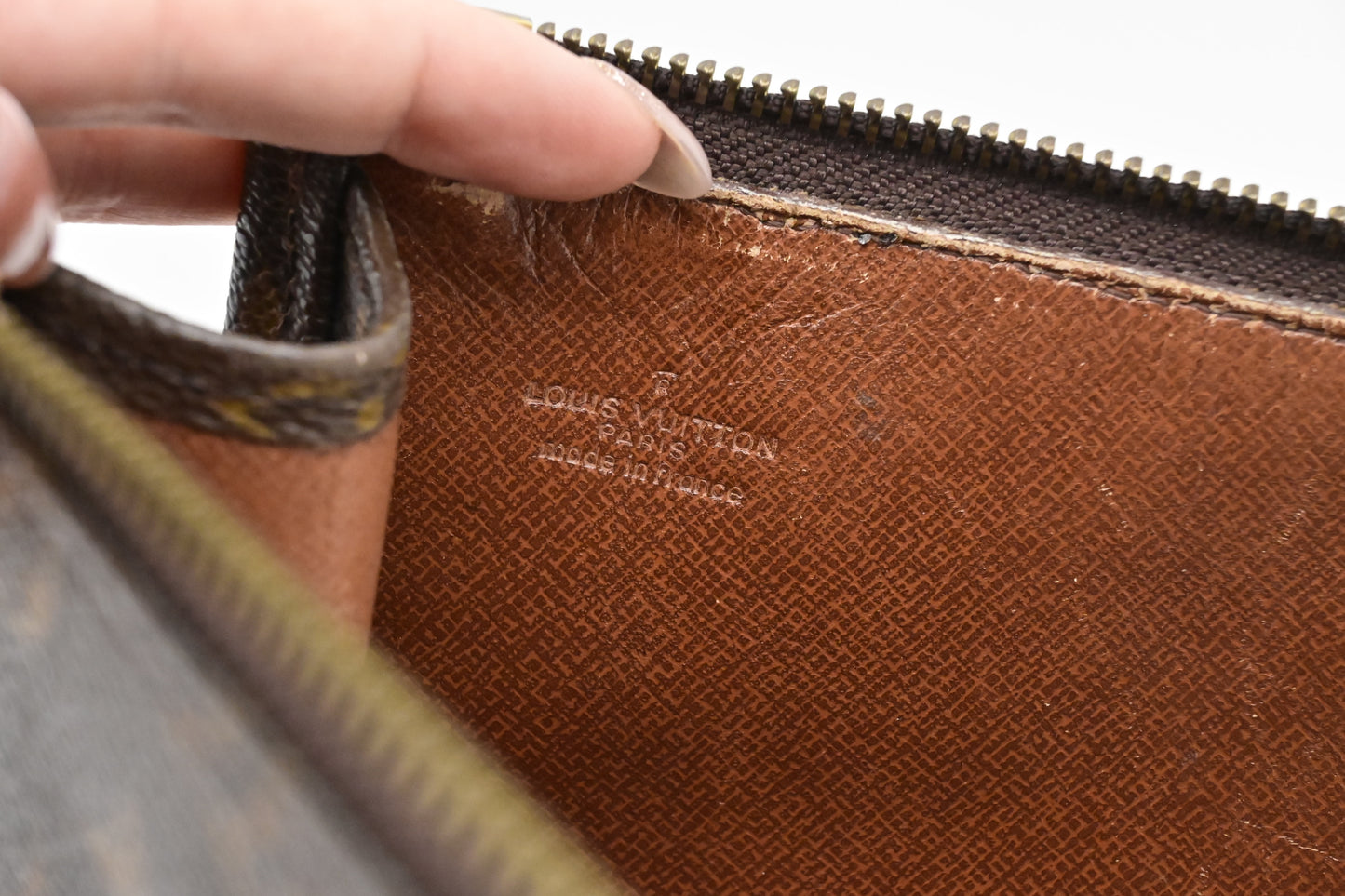 Louis Vuitton Poche Documents in Monogram Canvas