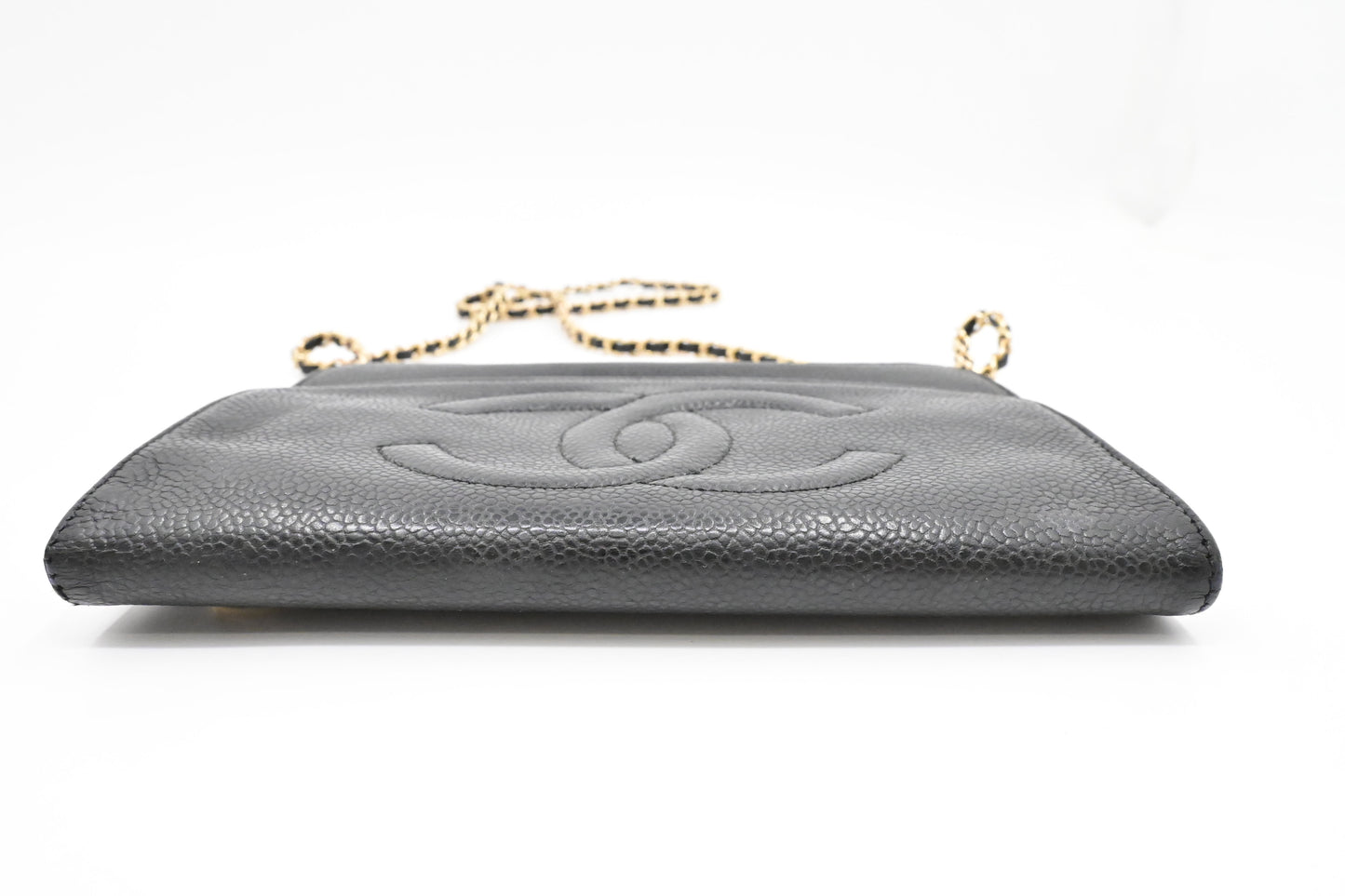 Chanel Wallet on Chain in Black Caviar Leather