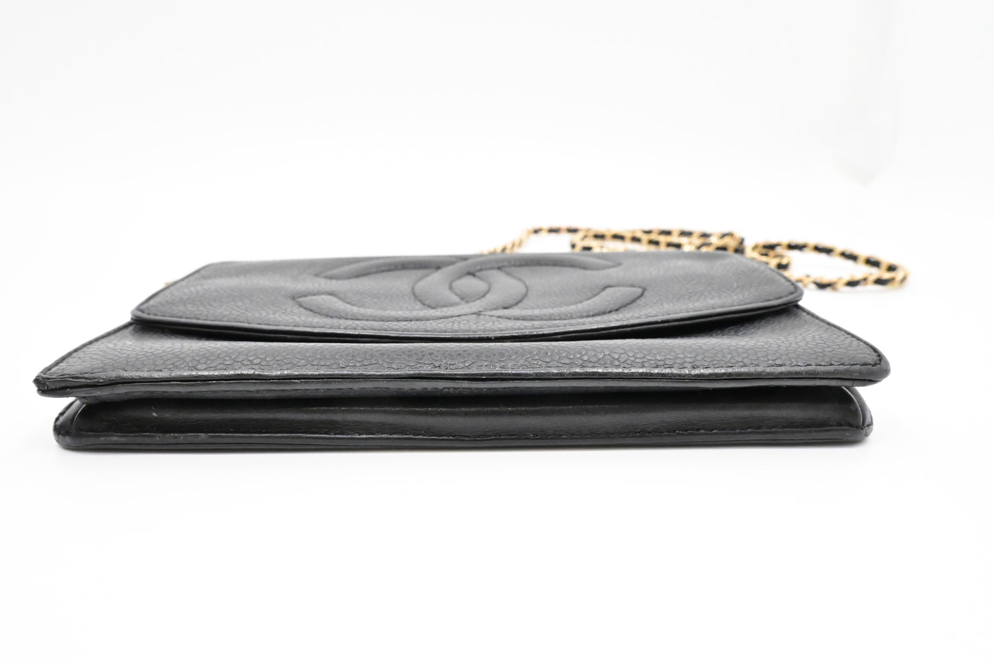 Chanel Wallet on Chain in Black Caviar Leather
