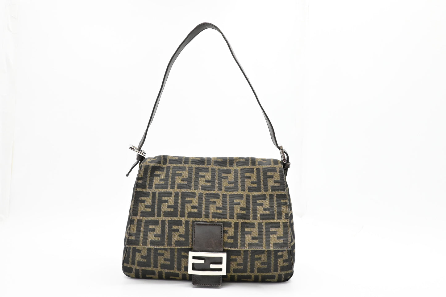 Fendi Mama Baguette in Zucca Canvas