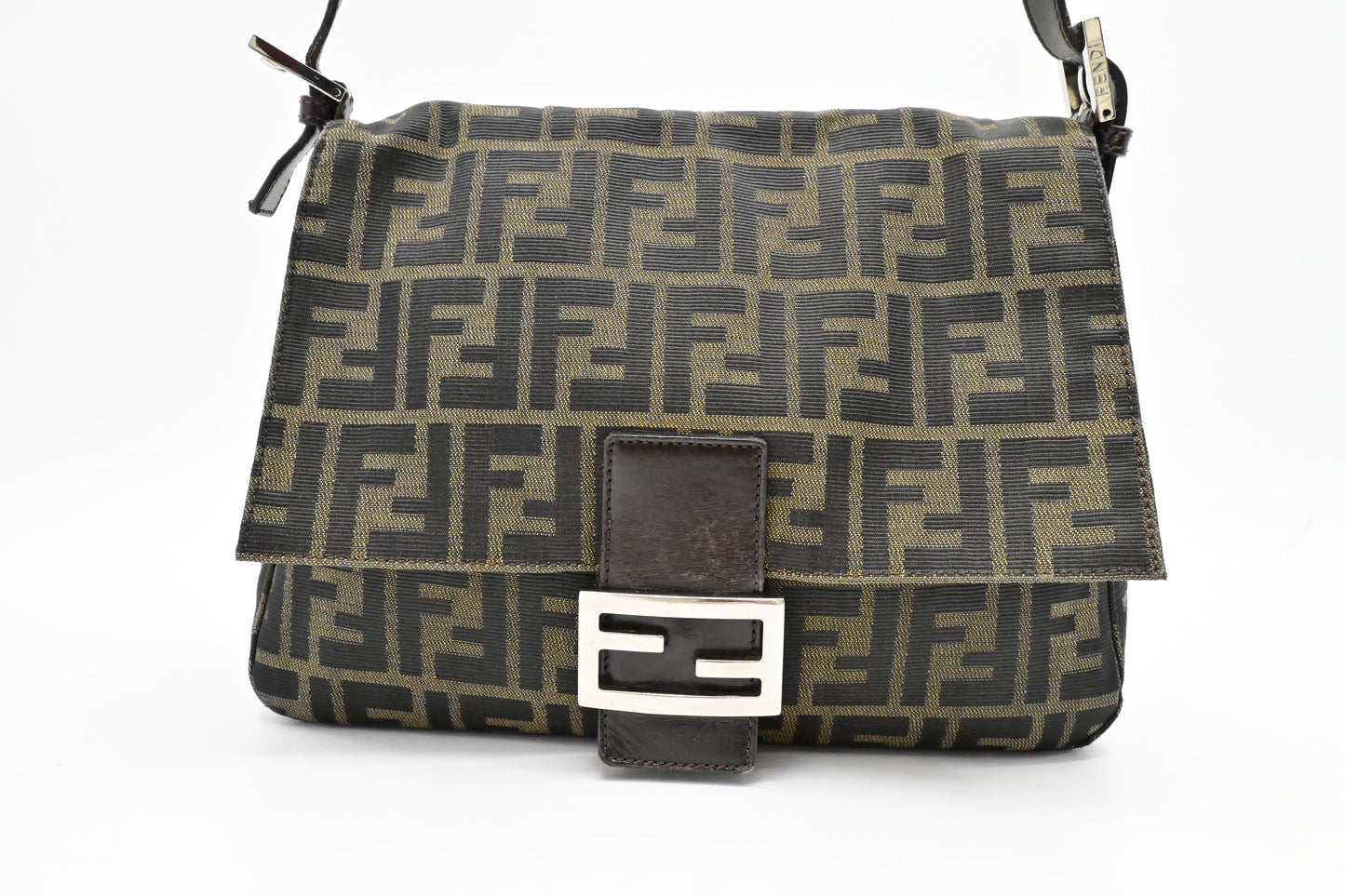 Fendi Mama Baguette in Zucca Canvas