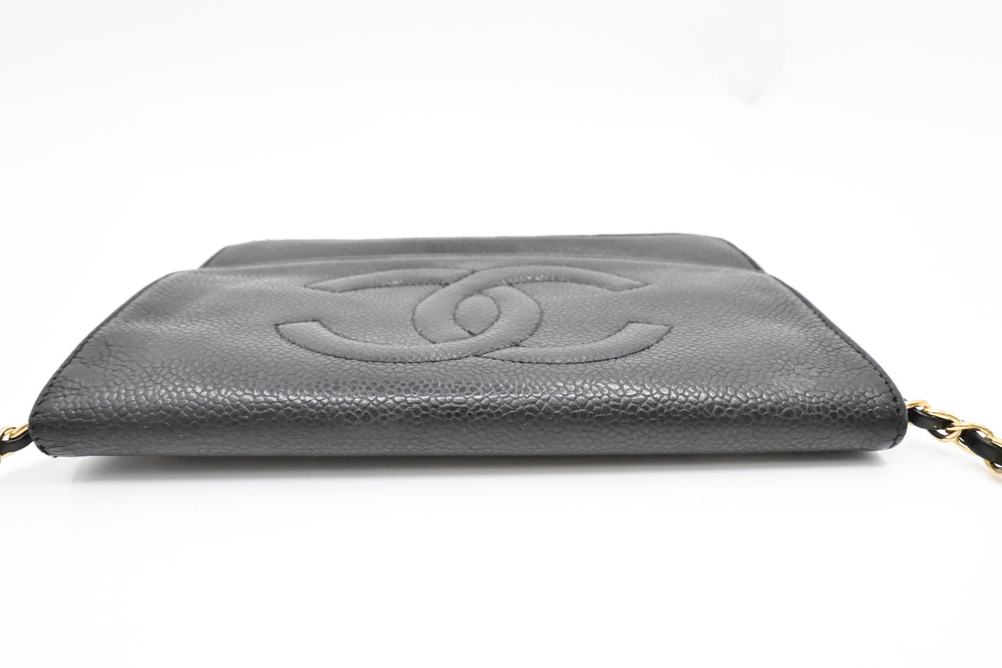 Chanel Wallet on Chain in Black Caviar Leather