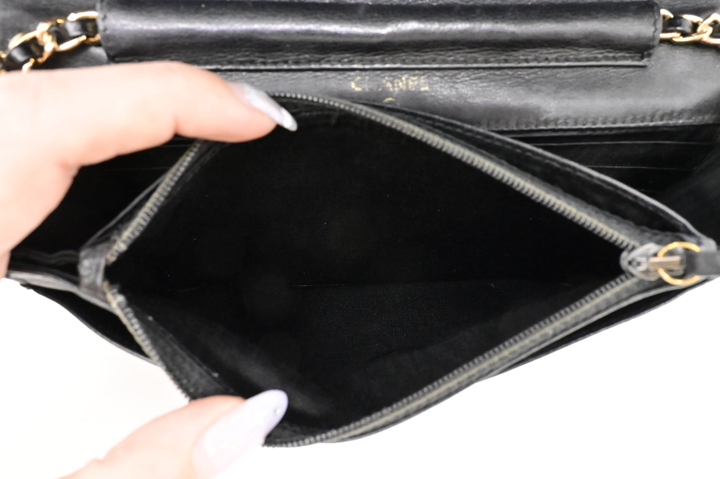 Chanel Wallet on Chain in Black Caviar Leather