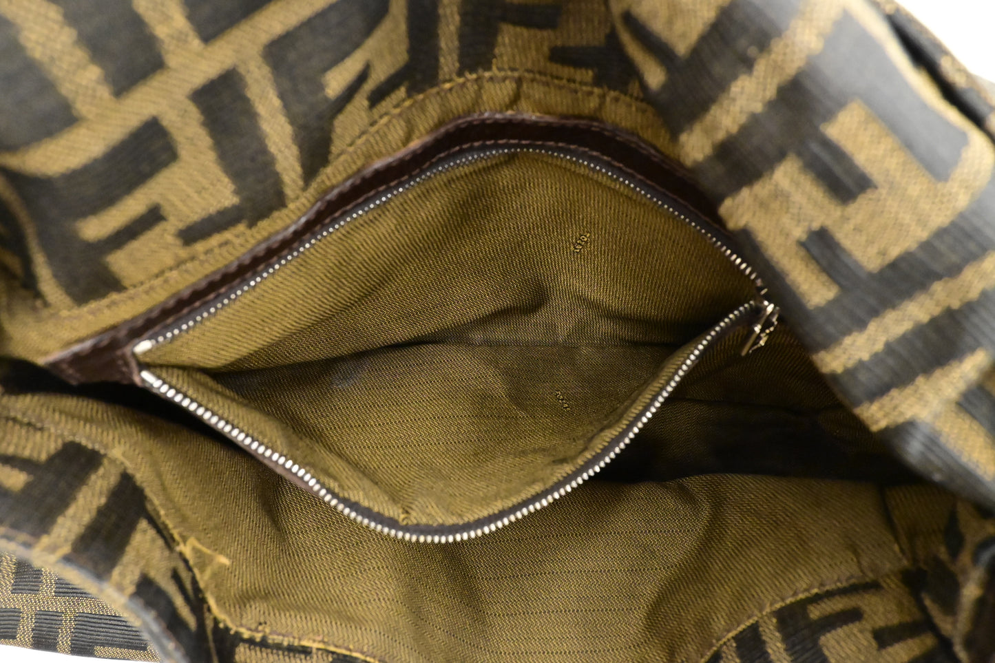 Fendi Mama Baguette in Zucca Canvas
