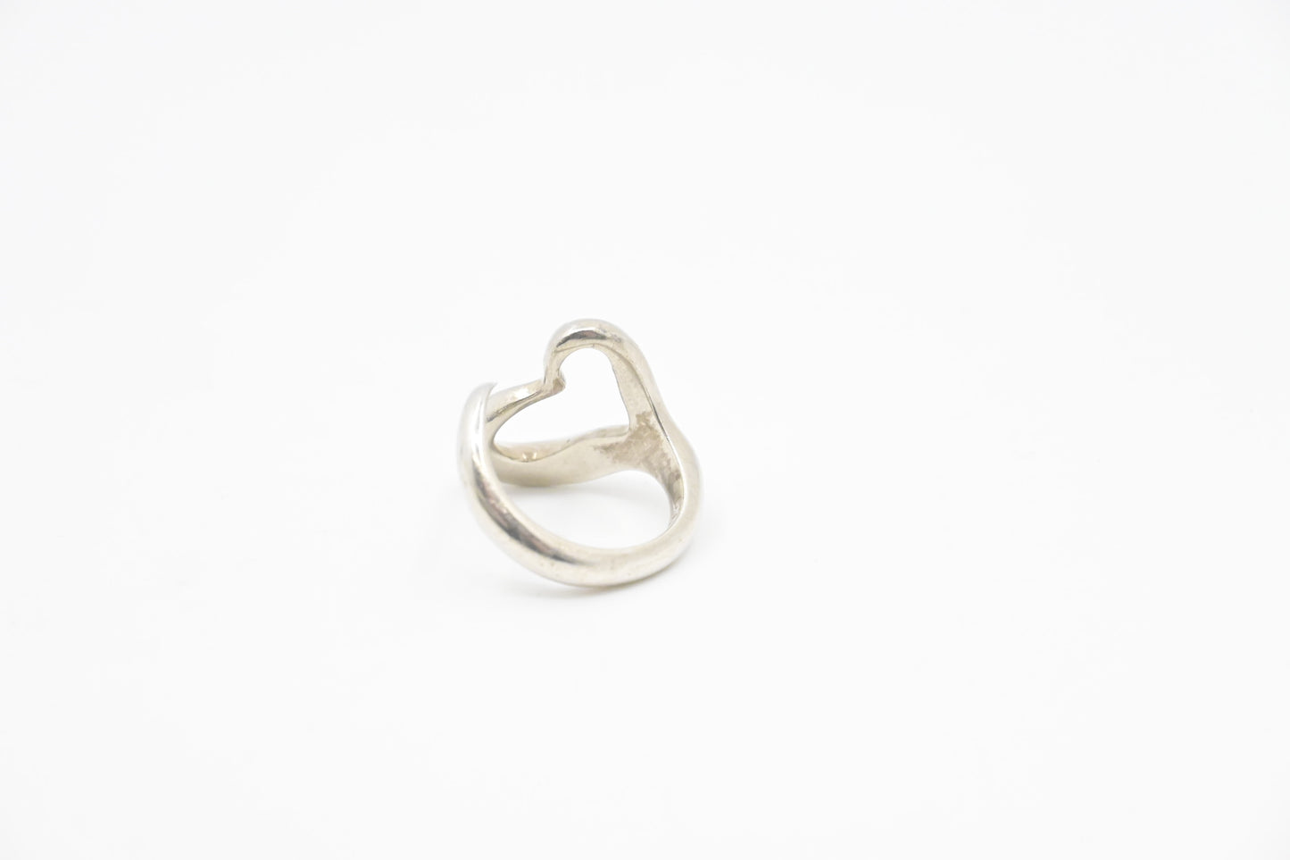 Tiffany & Co. Open Heart Ring in Sterling Silver