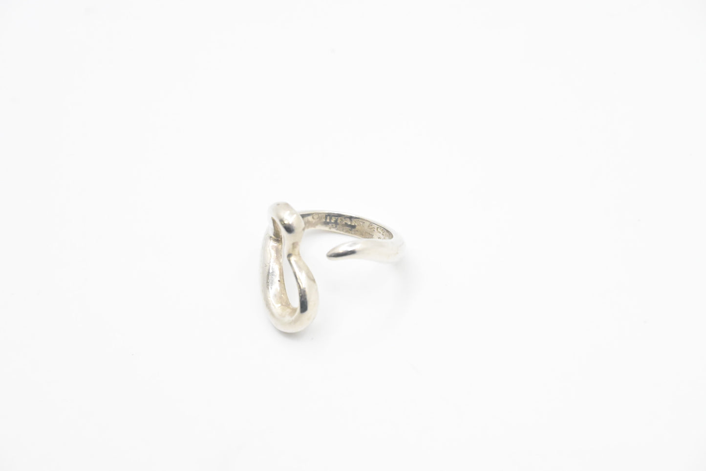 Tiffany & Co. Open Heart Ring in Sterling Silver