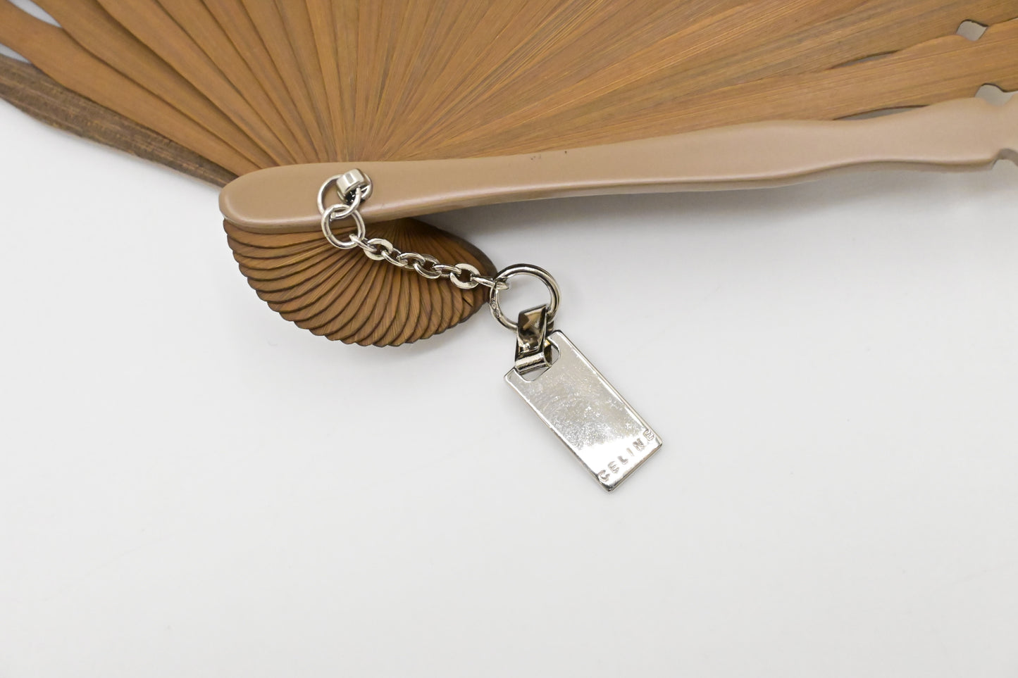 Celine Fan in Beige and Brown