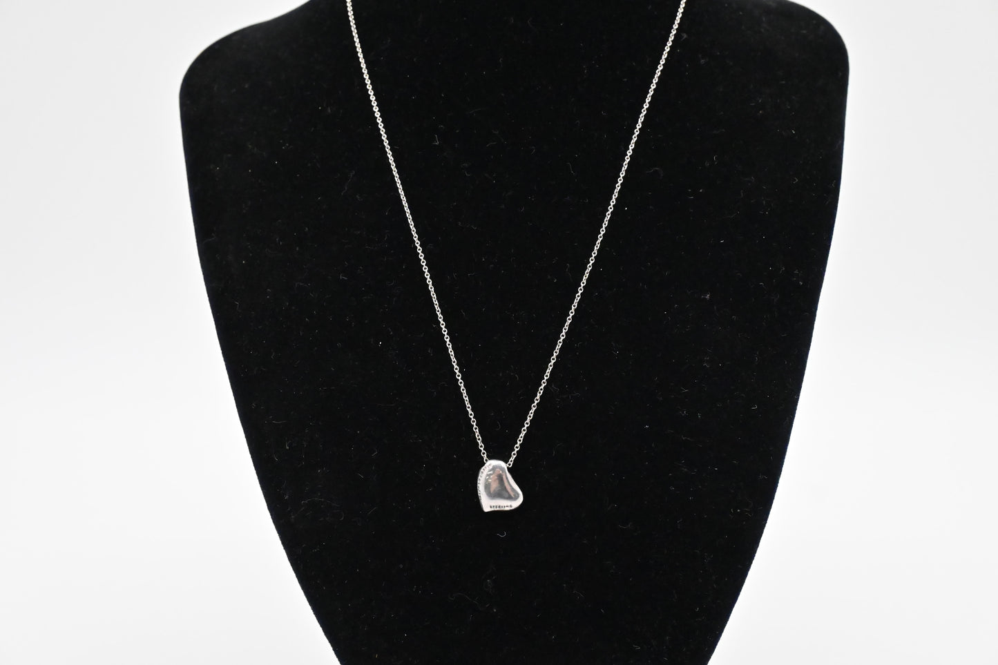 Tiffany & Co. Full Heart Necklace in Sterling Silver