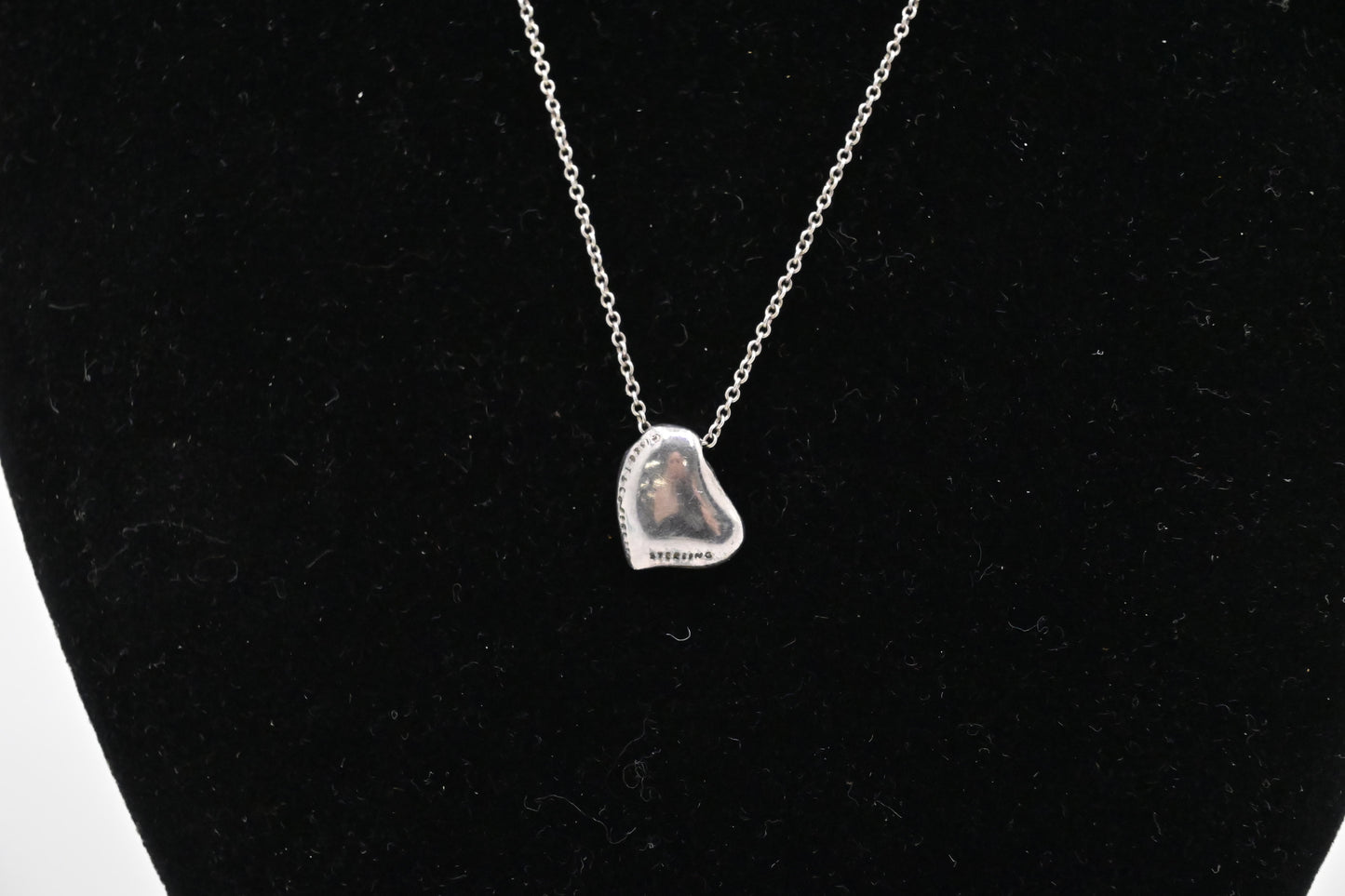 Tiffany & Co. Full Heart Necklace in Sterling Silver