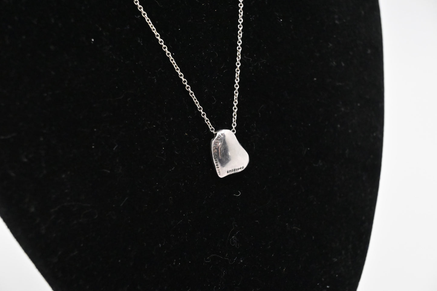 Tiffany & Co. Full Heart Necklace in Sterling Silver