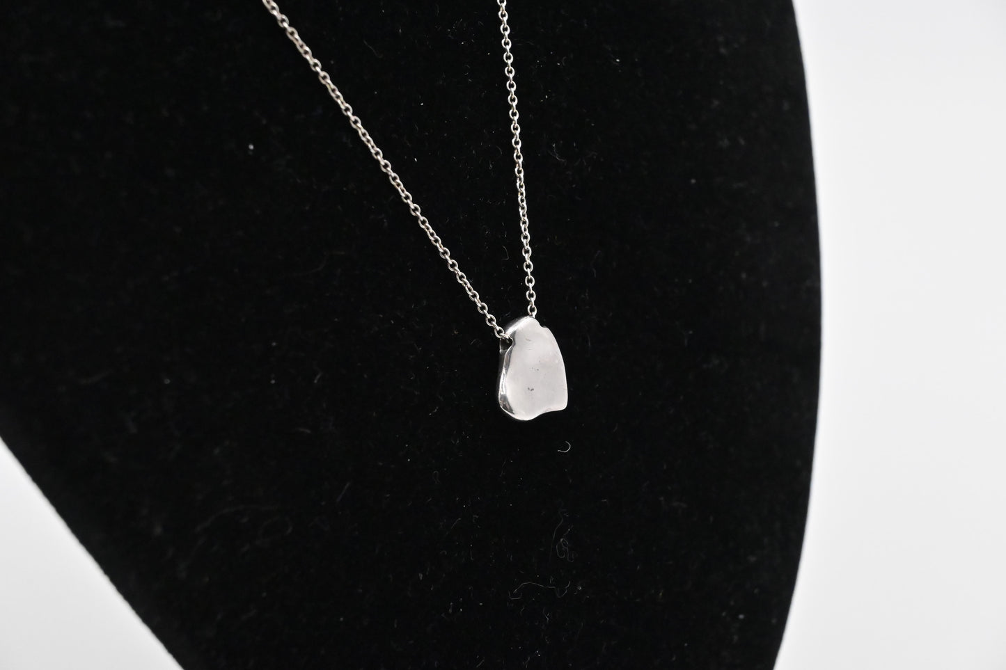 Tiffany & Co. Full Heart Necklace in Sterling Silver