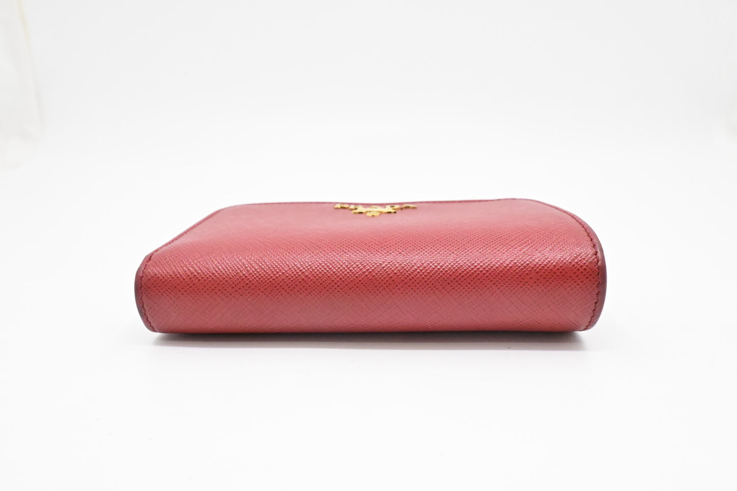 Prada Wallet in Red Saffiano Leather