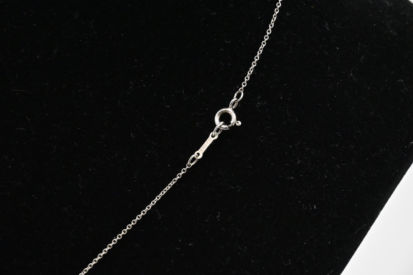 Tiffany & Co. Full Heart Necklace in Sterling Silver