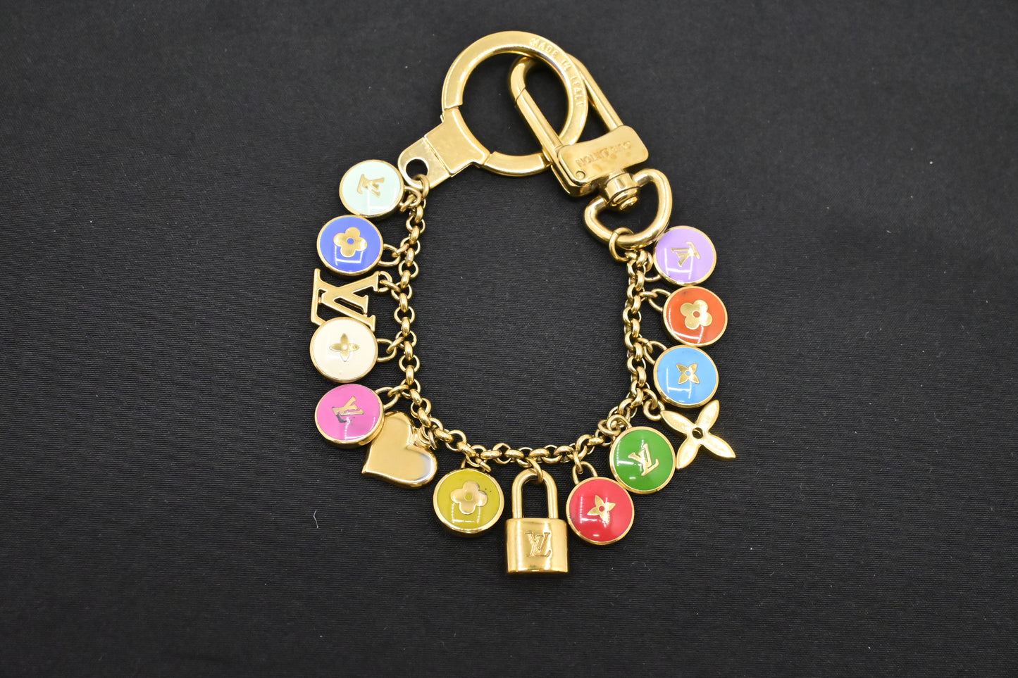 Louis Vuitton Porte Cles Pastilles Bag Charm