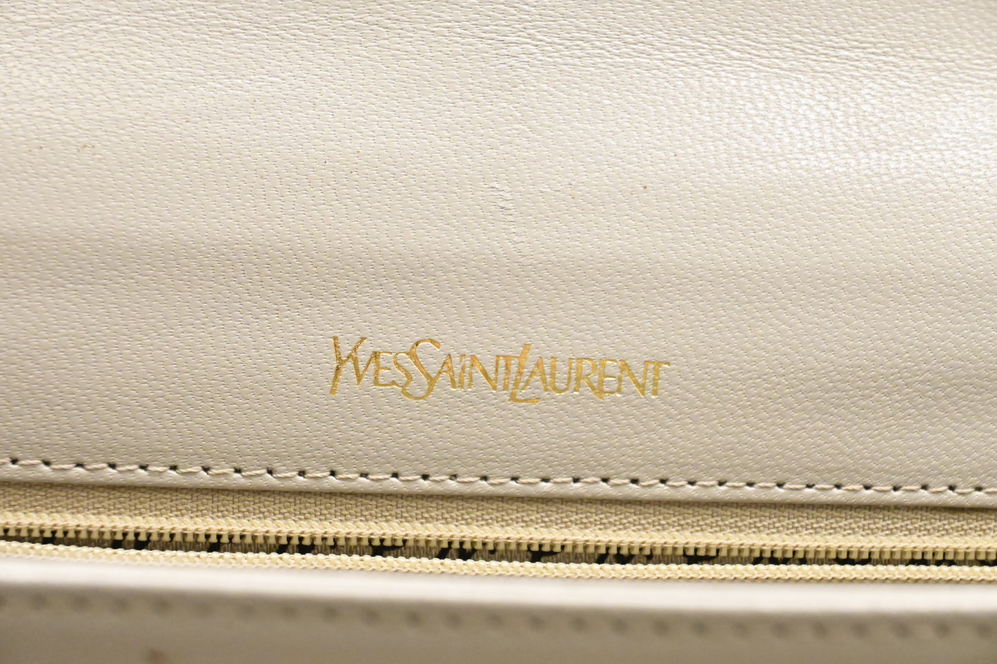 YSL Saint Laurent Shoulder Bag in Faux Snake Skin