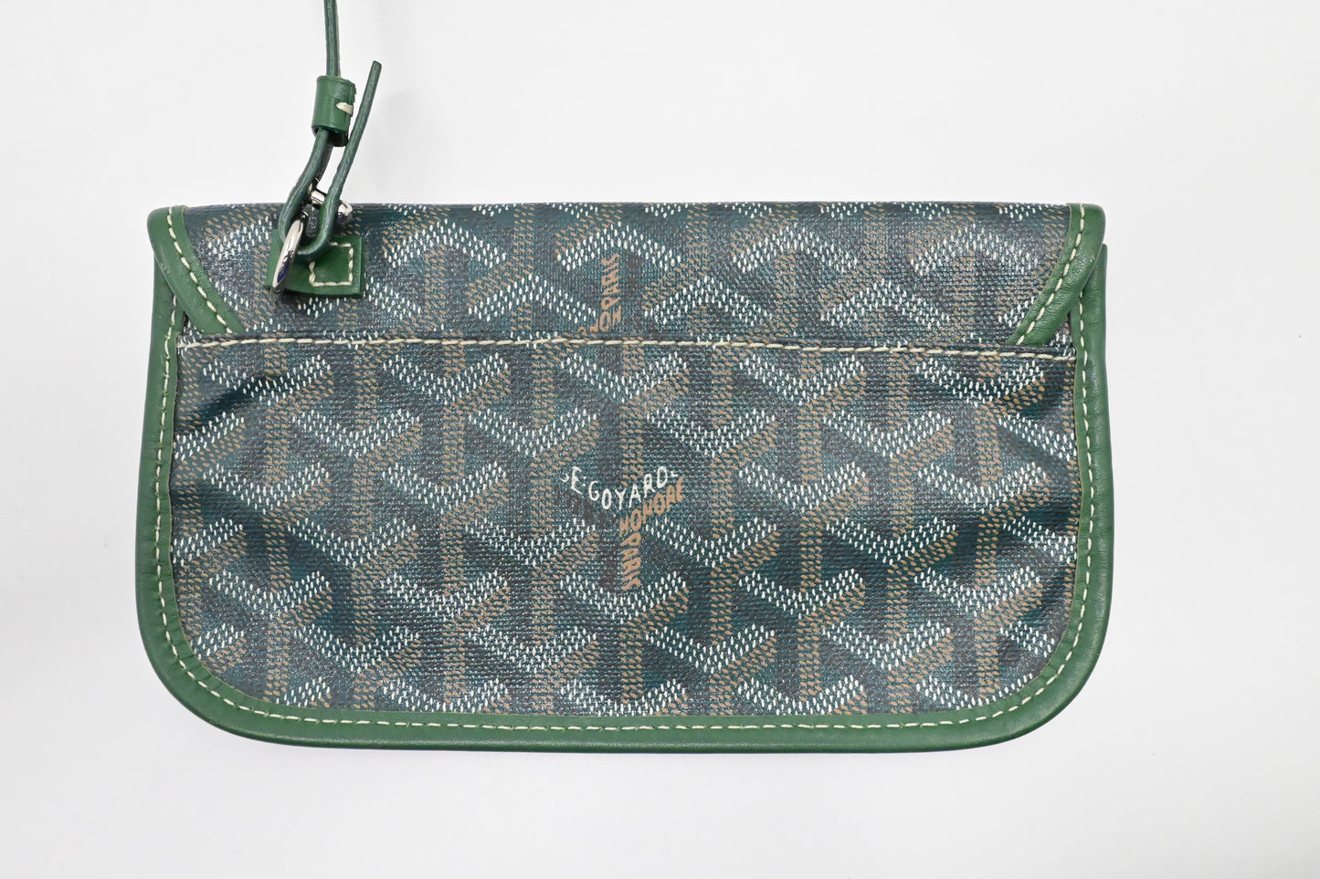 Goyard Saint Louis PM in Green Goyardine Canvas