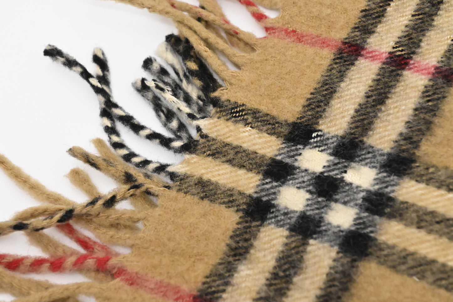 Burberry Scarf in Beige Cashmere