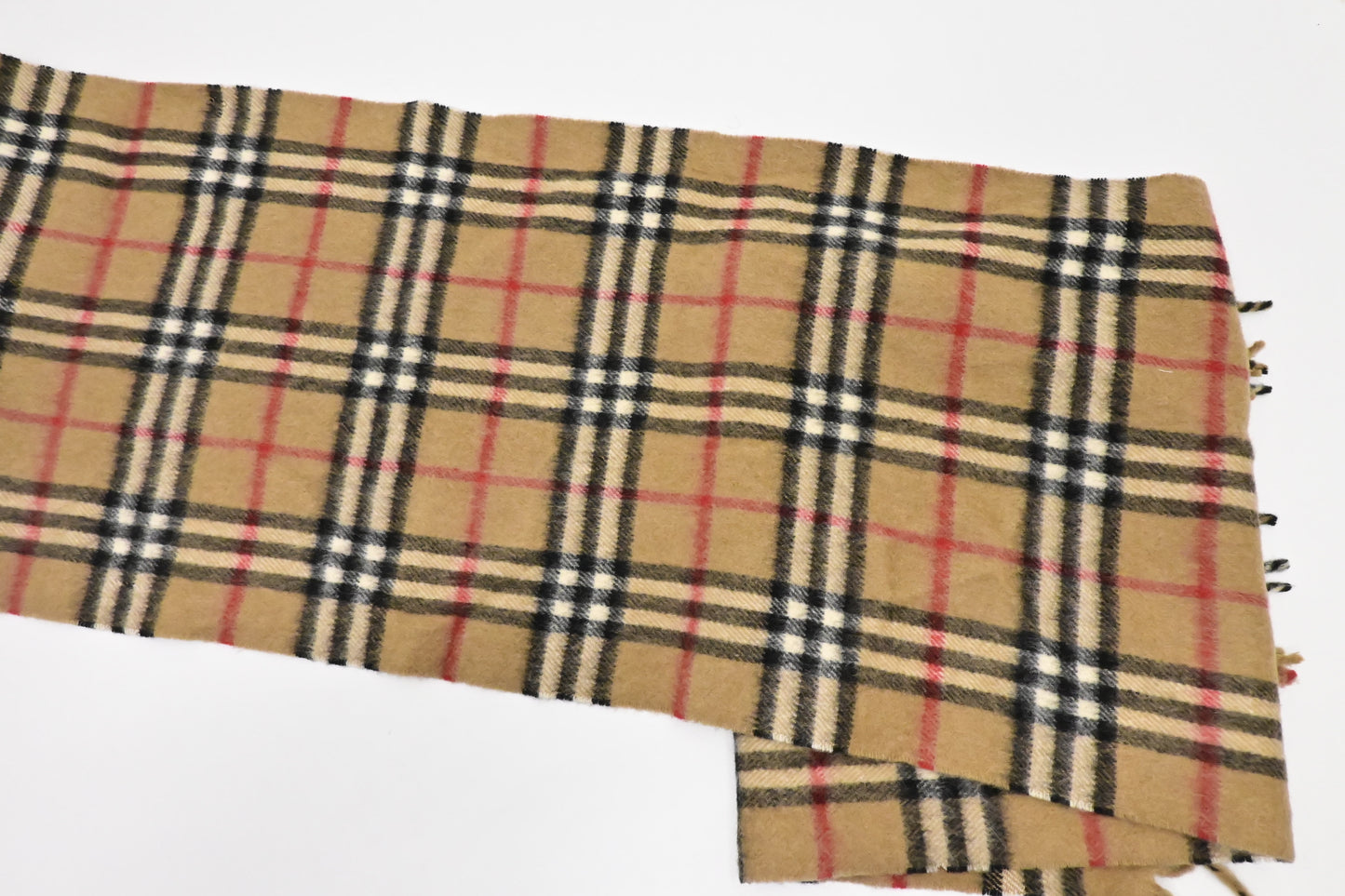 Burberry Scarf in Beige Cashmere