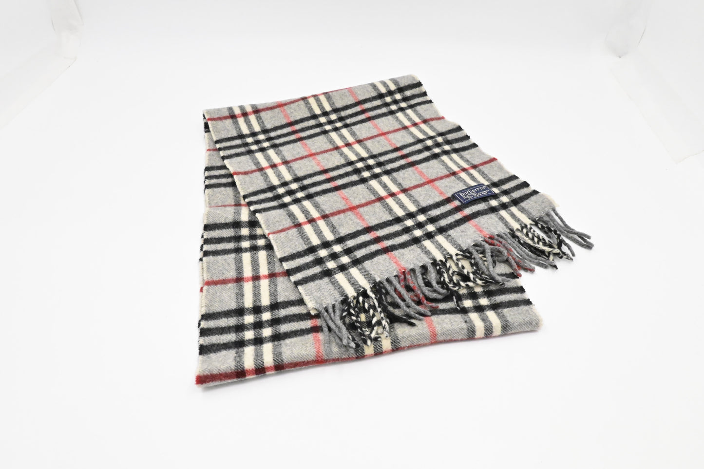 Burberry Scarf in Gray Cashmere