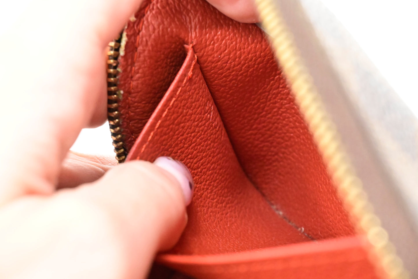 Louis Vuitton Pochette Cosmetique in Damier Ebene Canvas