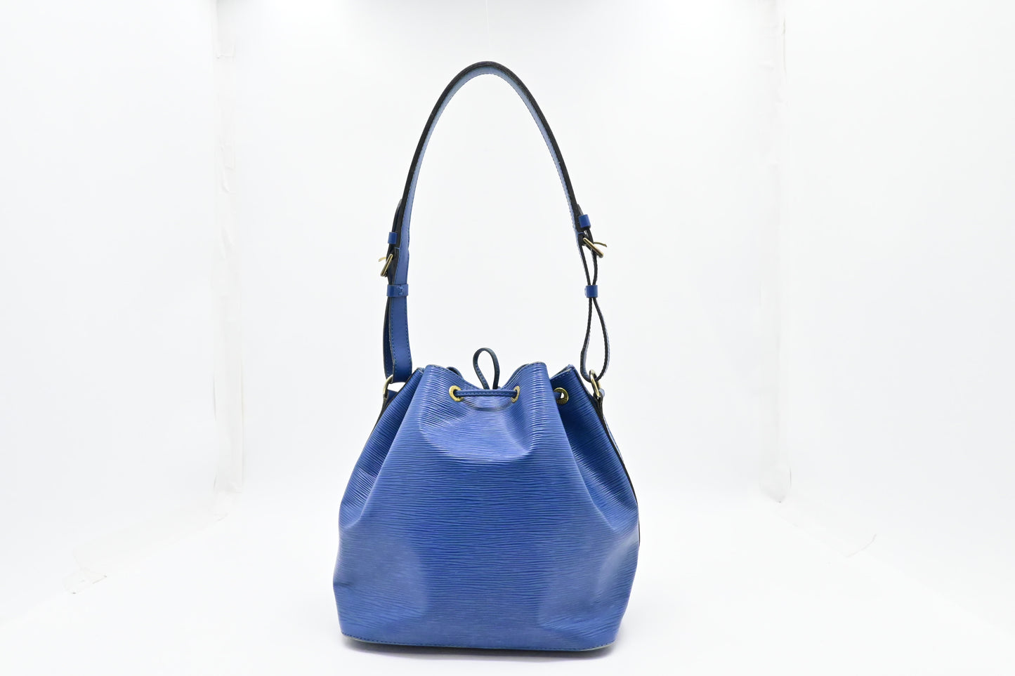 Louis Vuitton Petit Noe in Epi Blue Leather