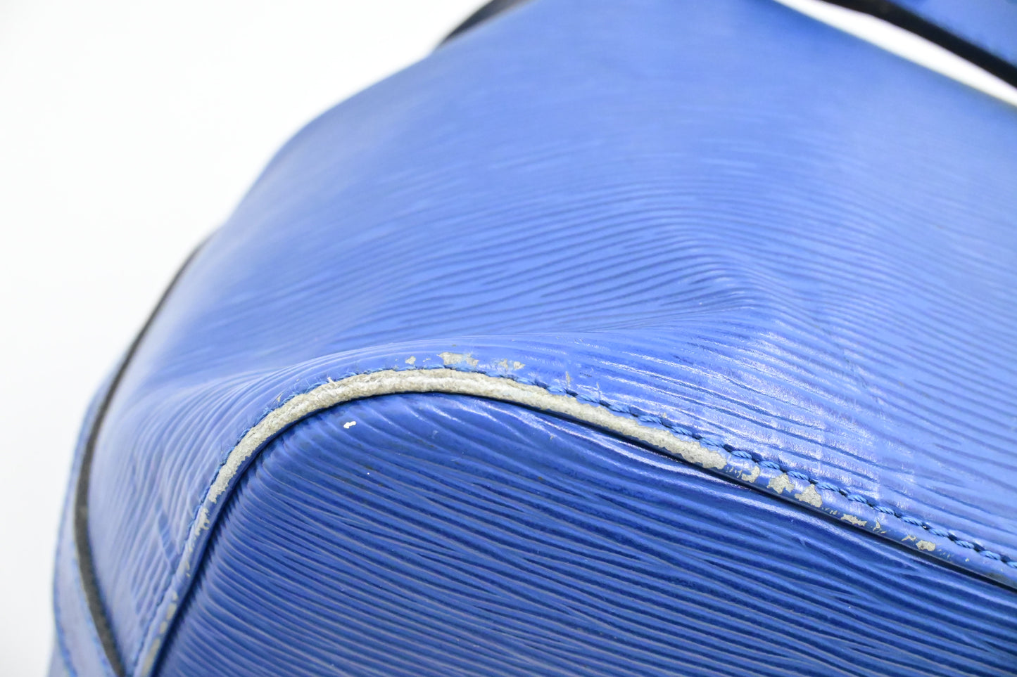Louis Vuitton Petit Noe in Epi Blue Leather