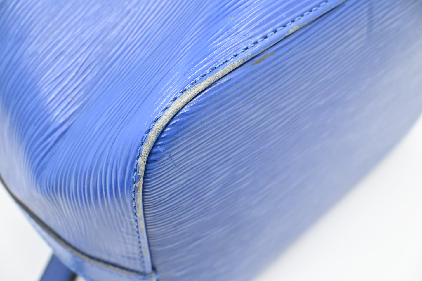 Louis Vuitton Petit Noe in Epi Blue Leather