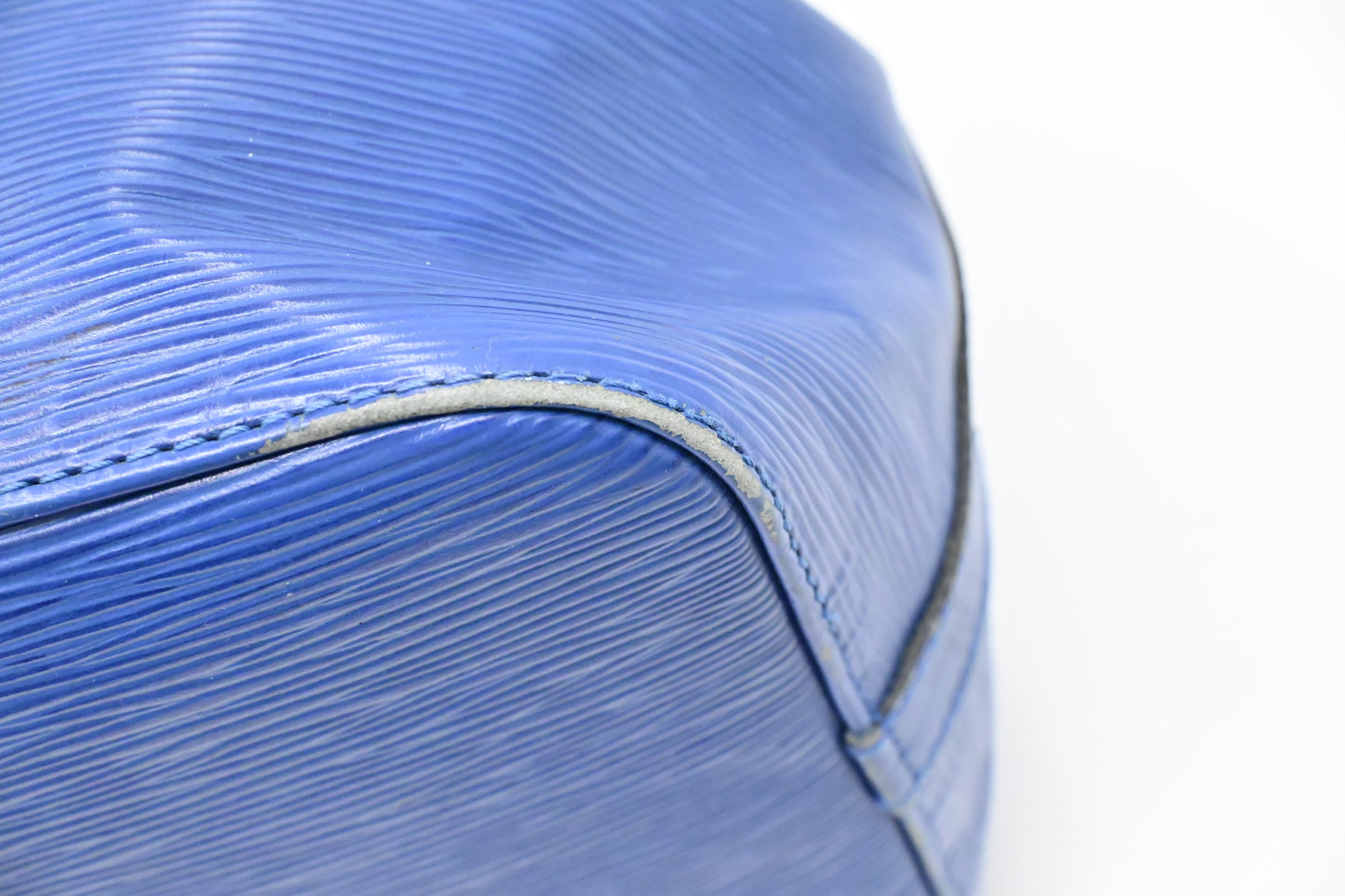 Louis Vuitton Petit Noe in Epi Blue Leather