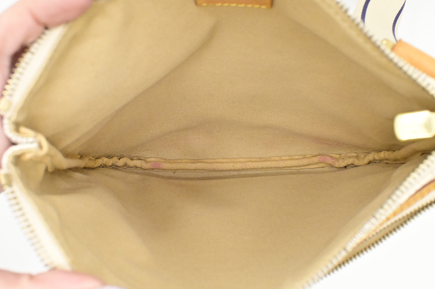 Louis Vuitton Pochette Bosphore in Damier Azur Canvas