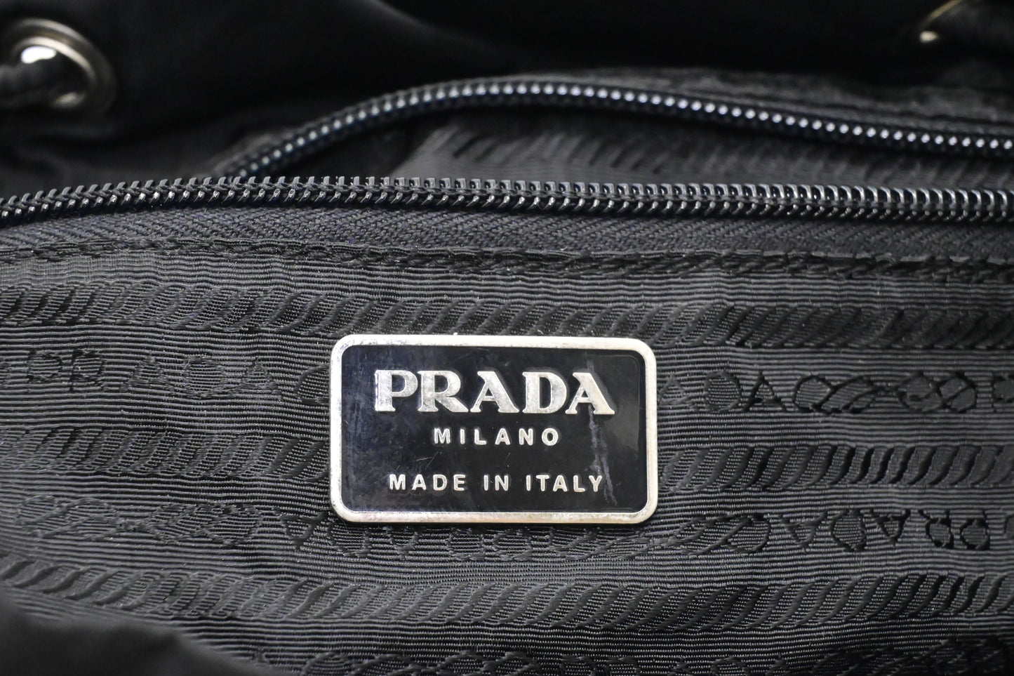 Prada Medium Backpack in Black Nylon