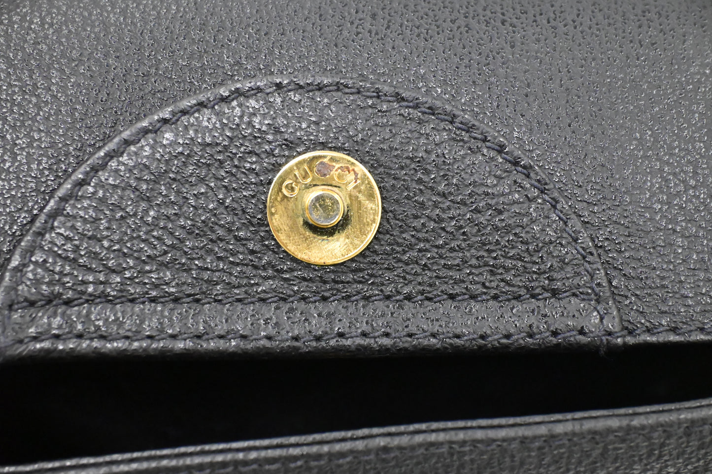 Gucci Large Diana Tote in Black Suede